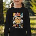 Bruh We Back 4th Grade Vibes Back To School Fourth Grade Graphic Toddler Long Sleeve Tee Bruh We Back 4th Grade Vibes Back To School Fourth Grade Graphic Toddler Long Sleeve Tee