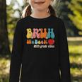 Bruh We Back 5th Grade Vibes Back To School Fifth Grade Graphic Toddler Long Sleeve Tee Bruh We Back 5th Grade Vibes Back To School Fifth Grade Graphic Toddler Long Sleeve Tee
