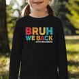 Bruh We Back 5th Graders Fifth Grade Back To School Boys Boy Graphic Toddler Long Sleeve Tee Bruh We Back 5th Graders Fifth Grade Back To School Boys Boy Graphic Toddler Long Sleeve Tee