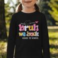 Bruh We Back Back To School First Day Back To School Graphic Toddler Long Sleeve Tee Bruh We Back Back To School First Day Back To School Graphic Toddler Long Sleeve Tee
