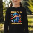 Bruh I'm In Kindergarten Boys Kids Gamer Back To School Graphic Toddler Long Sleeve Tee Bruh I'm In Kindergarten Boys Kids Gamer Back To School Graphic Toddler Long Sleeve Tee