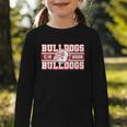 Bulldogs Class Of 2026 Back To School Senior Spirit M Graphic Toddler Long Sleeve Tee