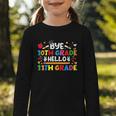 Bye 10th Grade Hello 11th Grade Back To School Kids Boys Graphic Toddler Long Sleeve Tee Bye 10th Grade Hello 11th Grade Back To School Kids Boys Graphic Toddler Long Sleeve Tee