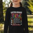Cafeteria Manager School Cafeteria Crew Back To School Graphic Toddler Long Sleeve Tee Cafeteria Manager School Cafeteria Crew Back To School Graphic Toddler Long Sleeve Tee