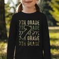 Camo Team Squad 7th Grade Back To School Kids Boys Graphic Toddler Long Sleeve Tee Camo Team Squad 7th Grade Back To School Kids Boys Graphic Toddler Long Sleeve Tee