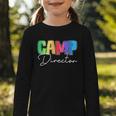 Camp Director Counselor Camper Camping Back To School Graphic Toddler Long Sleeve Tee Camp Director Counselor Camper Camping Back To School Graphic Toddler Long Sleeve Tee