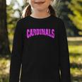 Cardinals Back To School Spirit Pk Graphic Toddler Long Sleeve Tee