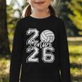 Class Of 2026 Volleyball Senior 2026 Back To School Graphic Toddler Long Sleeve Tee Class Of 2026 Volleyball Senior 2026 Back To School Graphic Toddler Long Sleeve Tee