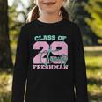 Class Of 2029 Freshman High School Back To School 9th Grade Graphic Toddler Long Sleeve Tee