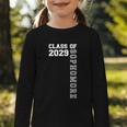 Class Of 2029 Sophomore 2029 Back To School Graphic Toddler Long Sleeve Tee Class Of 2029 Sophomore 2029 Back To School Graphic Toddler Long Sleeve Tee