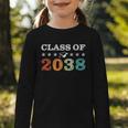 Class Of 2038 Grow With Me First Day School Back To School Graphic Toddler Long Sleeve Tee Class Of 2038 Grow With Me First Day School Back To School Graphic Toddler Long Sleeve Tee