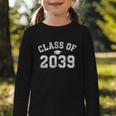 Class Of 2039 Grow Witih Me School Back To School First Day Graphic Toddler Long Sleeve Tee Class Of 2039 Grow Witih Me School Back To School First Day Graphic Toddler Long Sleeve Tee
