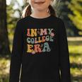 In My College Era First Day Of University Back To School Graphic Toddler Long Sleeve Tee