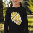 Cougars Cheer Back To School Cheerleading Spirit GY Graphic Toddler Long Sleeve Tee Cougars Cheer Back To School Cheerleading Spirit GY Graphic Toddler Long Sleeve Tee