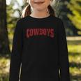 Cowboys Back To School Spirit M Graphic Toddler Long Sleeve Tee
