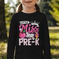 Cute Back To School Pre-K First Day Of School Pre-K Girls Graphic Toddler Long Sleeve Tee Cute Back To School Pre-K First Day Of School Pre-K Girls Graphic Toddler Long Sleeve Tee