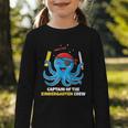 Cute Octopus Pirate Kindergarten Boys Kids Back To School Graphic Toddler Long Sleeve Tee Cute Octopus Pirate Kindergarten Boys Kids Back To School Graphic Toddler Long Sleeve Tee