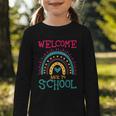 Cute Welcome Back To School First Day Of School First Day Graphic Toddler Long Sleeve Tee Cute Welcome Back To School First Day Of School First Day Graphic Toddler Long Sleeve Tee