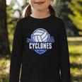 Cyclones Volleyball Back To School Spirit B Graphic Toddler Long Sleeve Tee Cyclones Volleyball Back To School Spirit B Graphic Toddler Long Sleeve Tee