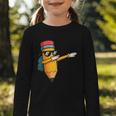 Dabbing Pencil Dancing Back To School First Day Student Boys Graphic Toddler Long Sleeve Tee Dabbing Pencil Dancing Back To School First Day Student Boys Graphic Toddler Long Sleeve Tee