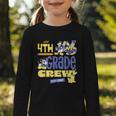 Disney My 4th Grade Crew Stay Cool Back To School Friends Graphic Toddler Long Sleeve Tee Disney My 4th Grade Crew Stay Cool Back To School Friends Graphic Toddler Long Sleeve Tee