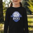 Ducks Volleyball Back To School Spirit B Graphic Toddler Long Sleeve Tee Ducks Volleyball Back To School Spirit B Graphic Toddler Long Sleeve Tee
