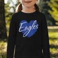 Eagles Heart Back To School Spirit B Graphic Toddler Long Sleeve Tee Eagles Heart Back To School Spirit B Graphic Toddler Long Sleeve Tee