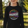 Family Engagement Specialist Appreciation Back To School Graphic Toddler Long Sleeve Tee