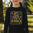 My First Day Of Pre-K 2026 Back To School Kids Graphic Toddler Long Sleeve Tee My First Day Of Pre-K 2026 Back To School Kids Graphic Toddler Long Sleeve Tee