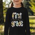 First Grade Dream Team Pencil Back To School Boys Girls Graphic Toddler Long Sleeve Tee