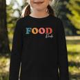 Food Dude Boho Sweet Lover By Food Dude For Back To School Graphic Toddler Long Sleeve Tee Food Dude Boho Sweet Lover By Food Dude For Back To School Graphic Toddler Long Sleeve Tee
