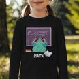 Frog Hates Math Kawaii Science Back To School Kids Graphic Toddler Long Sleeve Tee Frog Hates Math Kawaii Science Back To School Kids Graphic Toddler Long Sleeve Tee