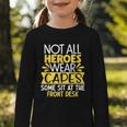 Front Office Desk Administrator Back To School Reception Graphic Toddler Long Sleeve Tee