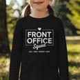 Front Office Squad Back To School Staff Appreciation Graphic Toddler Long Sleeve Tee Front Office Squad Back To School Staff Appreciation Graphic Toddler Long Sleeve Tee