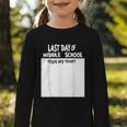 Fun Last Day Of School Sign My Shirt Back To School Cool Graphic Toddler Long Sleeve Tee Fun Last Day Of School Sign My Shirt Back To School Cool Graphic Toddler Long Sleeve Tee