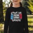 Game On 5th Grade Back To School Video Gamer Boys Kids Graphic Toddler Long Sleeve Tee Game On 5th Grade Back To School Video Gamer Boys Kids Graphic Toddler Long Sleeve Tee