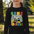 Game On Fifth Grade Back To School Gamer 5th Grade Boys Kids Graphic Toddler Long Sleeve Tee