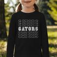 Gators High School Spirit Fan Team Back To School Graphic Toddler Long Sleeve Tee Gators High School Spirit Fan Team Back To School Graphic Toddler Long Sleeve Tee