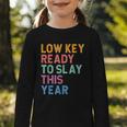 Gen Z Alpha Back To School Low Key Ready To Slay This Year Graphic Toddler Long Sleeve Tee Gen Z Alpha Back To School Low Key Ready To Slay This Year Graphic Toddler Long Sleeve Tee