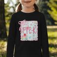 Girls Pre-K Coquette Bow Pink Preppy Back To School Graphic Toddler Long Sleeve Tee Girls Pre-K Coquette Bow Pink Preppy Back To School Graphic Toddler Long Sleeve Tee
