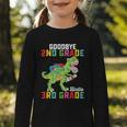 Goodbye 2nd Grade Hello 3rd GradeRex Back To School Graphic Toddler Long Sleeve Tee Goodbye 2nd Grade Hello 3rd GradeRex Back To School Graphic Toddler Long Sleeve Tee