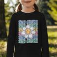 Groovy 2nd Grade Back To School First Day Of Second Grade Graphic Toddler Long Sleeve Tee Groovy 2nd Grade Back To School First Day Of Second Grade Graphic Toddler Long Sleeve Tee