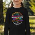 Groovy Community Outreach Worker Back To School Graphic Toddler Long Sleeve Tee Groovy Community Outreach Worker Back To School Graphic Toddler Long Sleeve Tee
