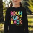 Groovy Custodian Bruh We Back To School Janitor Retro Graphic Toddler Long Sleeve Tee Groovy Custodian Bruh We Back To School Janitor Retro Graphic Toddler Long Sleeve Tee