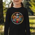 Groovy Student Advocate Appreciation Back To School Graphic Toddler Long Sleeve Tee Groovy Student Advocate Appreciation Back To School Graphic Toddler Long Sleeve Tee