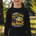 Happy First Day Of School Bus Driver Back To School Graphic Toddler Long Sleeve Tee Happy First Day Of School Bus Driver Back To School Graphic Toddler Long Sleeve Tee