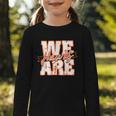 We Are Hawks Back To School Spirit O Graphic Toddler Long Sleeve Tee We Are Hawks Back To School Spirit O Graphic Toddler Long Sleeve Tee