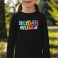 Health Aide Squad Admin Squad Back To School Graphic Toddler Long Sleeve Tee