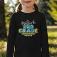 Hello 2nd Grade Back To School First Day Of School Graphic Toddler Long Sleeve Tee
