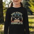 High School Level Unlocked Video Game Back To School Boys Graphic Toddler Long Sleeve Tee